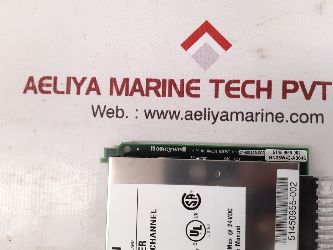 Honeywell 900b01-0101 4 point analog output module