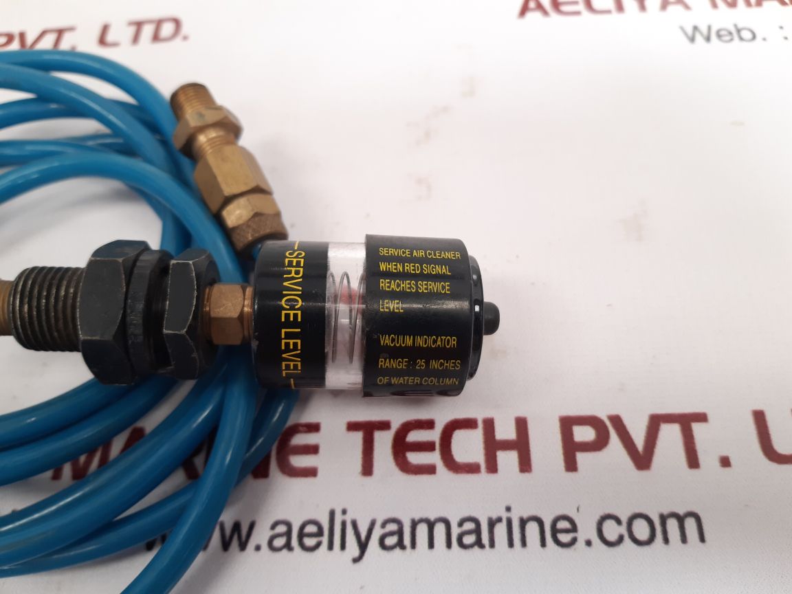 Fleetguard vacuum indicator