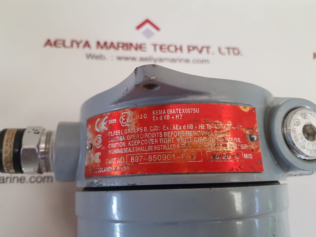 Detcon tp-524d combustible microsafe h2s gas sensor
