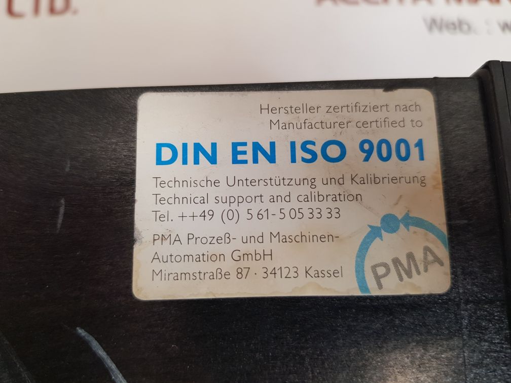 Pma 9407 900 00001 temperature controller