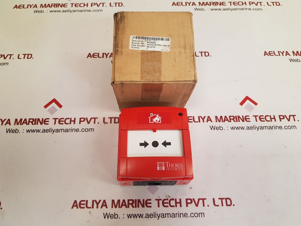 Thorn security mcp230 conventional outdoor manual call point