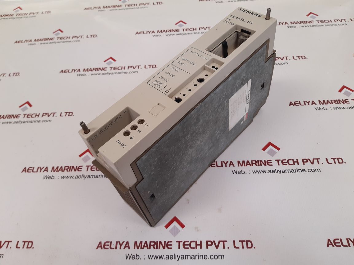 Siemens simatic s5 din 41752 modular power supply ps 7a/15a