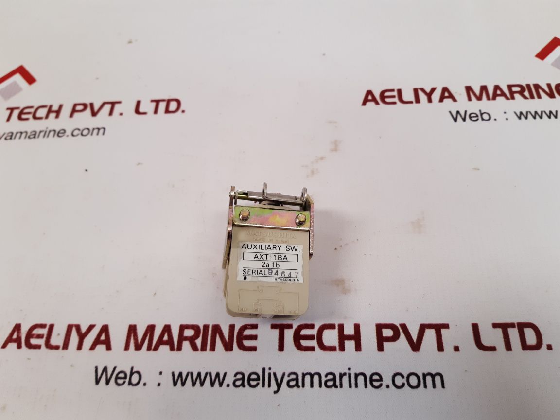 Matsushita axt-1ba auxiliary switch new