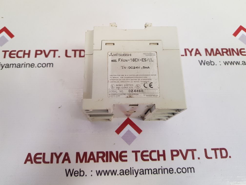 Mitsubishi electric fx0n-16ex-es/ul programmable controller