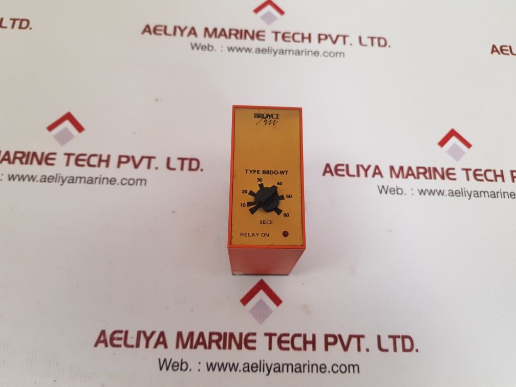 Broyce control b8do-wt relay used