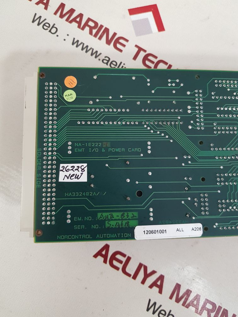 Norcontrol na-1e222.1 emt i/o & power card