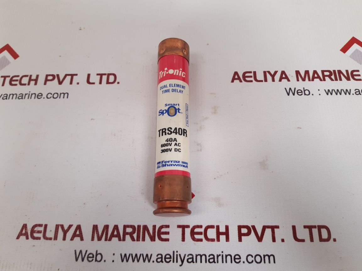 Set of 2x Ferraz shawmut trionic trs40r class rk5 fuse element time delay