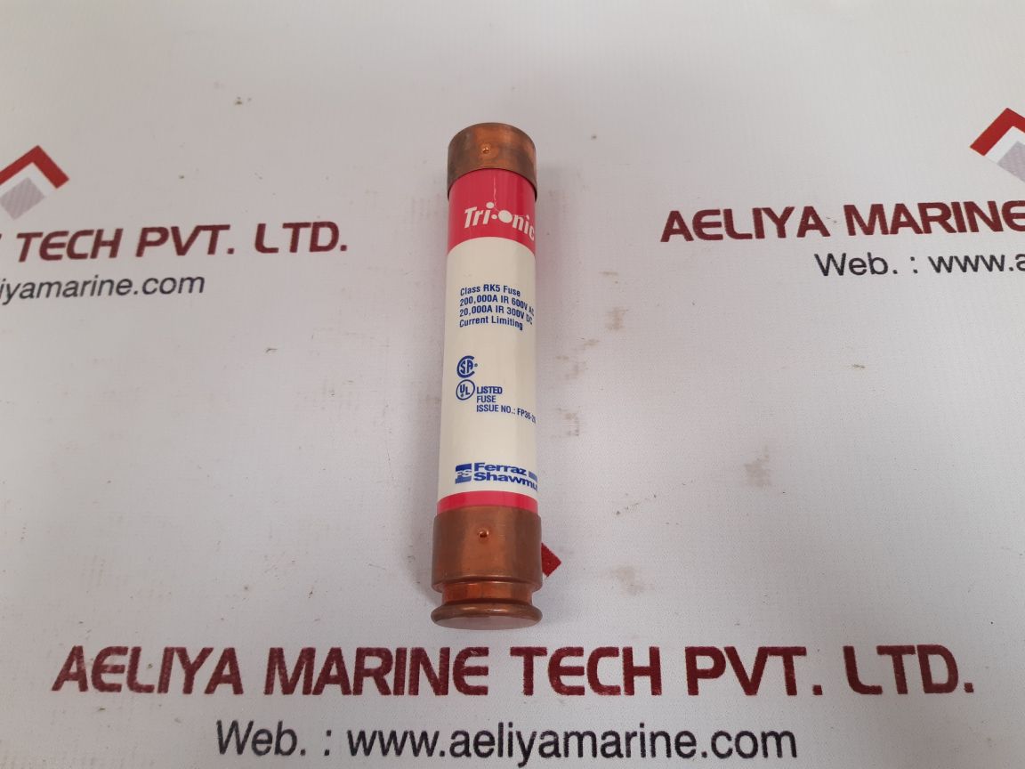 Set of 2x Ferraz shawmut trionic trs40r class rk5 fuse element time delay
