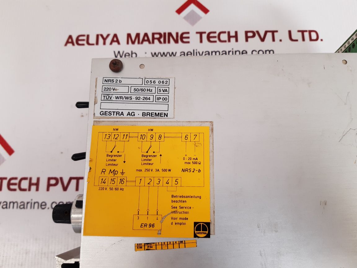 Gestra nrs 2 b level switch used