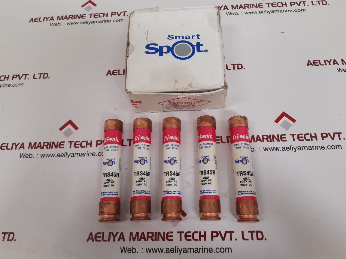 Set of 10x Ferraz shawmut trionic trs45r time delay fuse