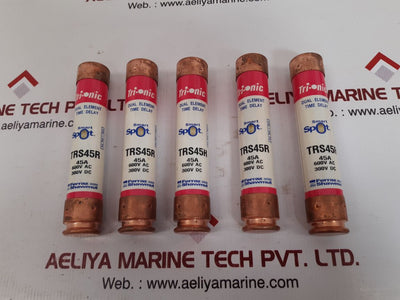 Set of 10x Ferraz shawmut trionic trs45r time delay fuse