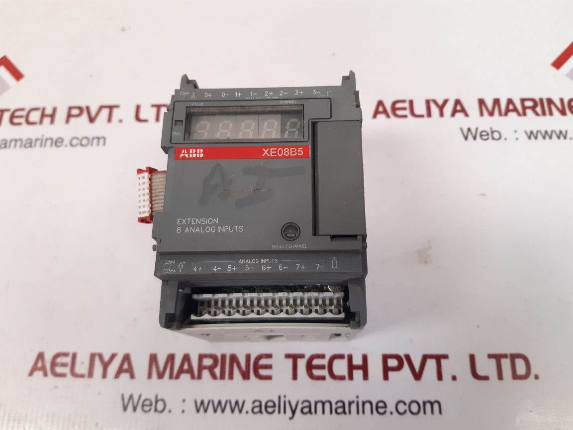 Abb xe08b5-g6.0 analog inputs module 1sbp260106r1001