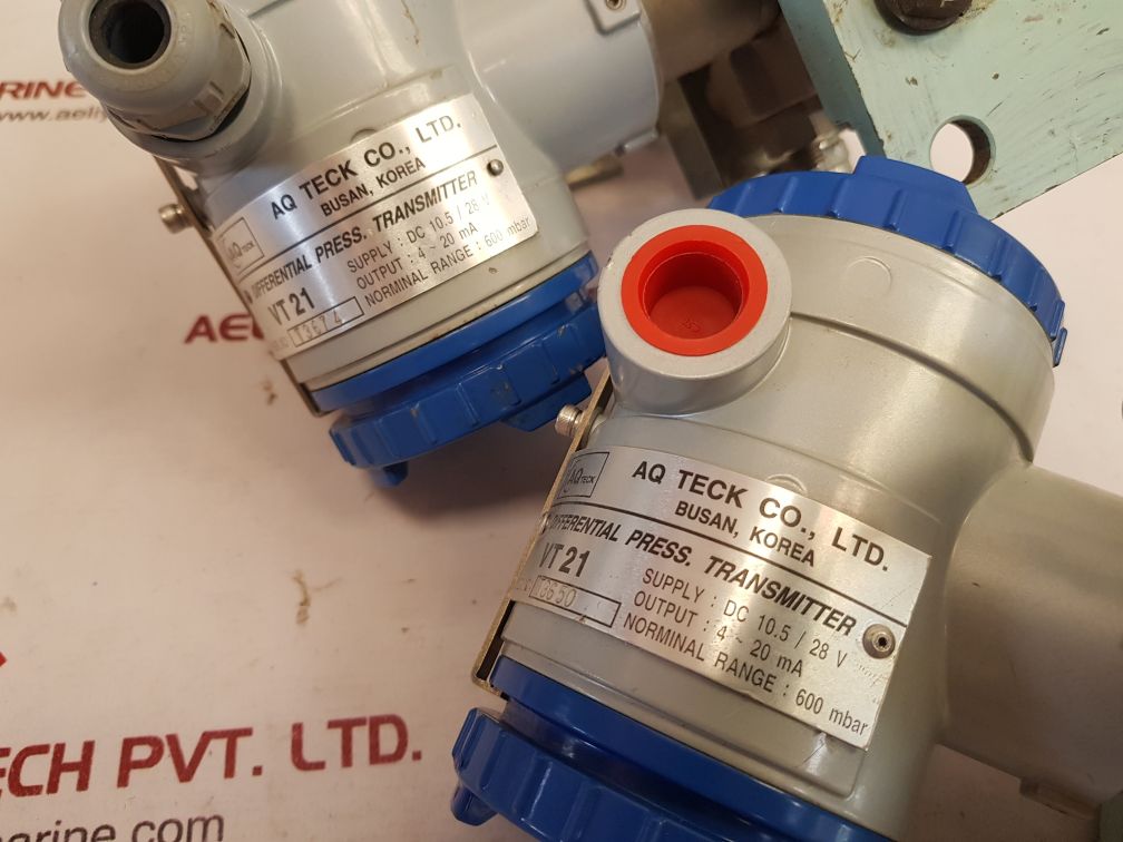 Aq teck vt 21 differential pressure transmitter