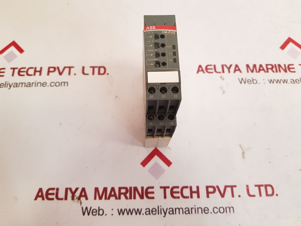 Abb cm-pvs.41s 3 phase over/undervoltage monitoring relay 1svr730794r3300