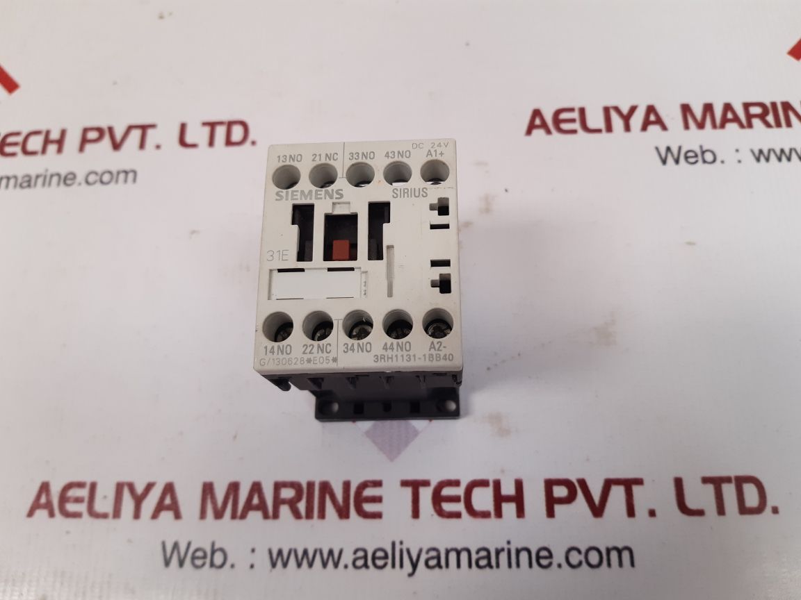 Siemens 3rh1131-1bb40 contactor relay