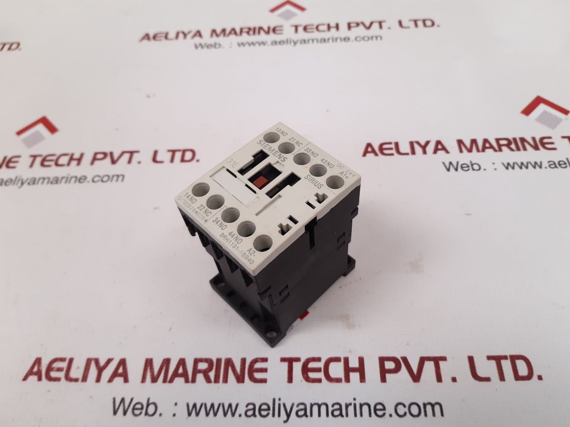 Siemens 3rh1131-1bb40 contactor relay