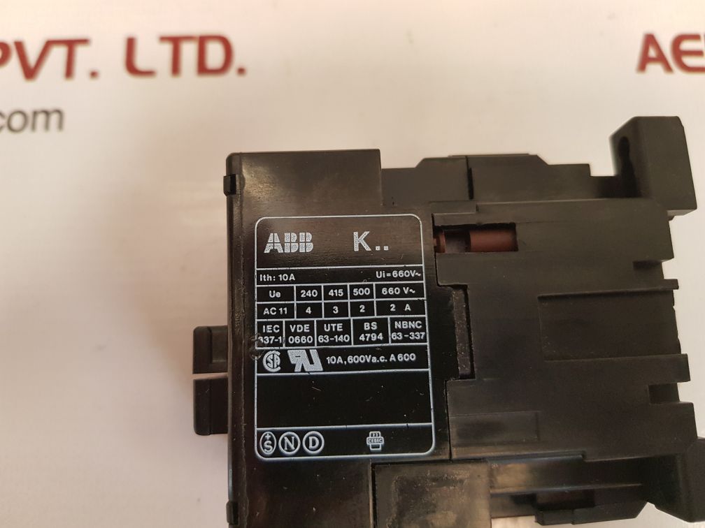 Abb k22e control relay fph1411001r0224