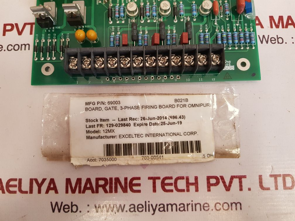 Omnipure 69003 pcb card rev 8