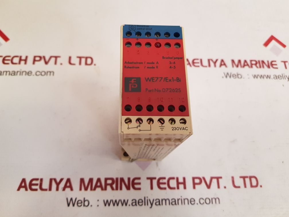 Pepperl+fuchs we77/ex1-bi relay contact output