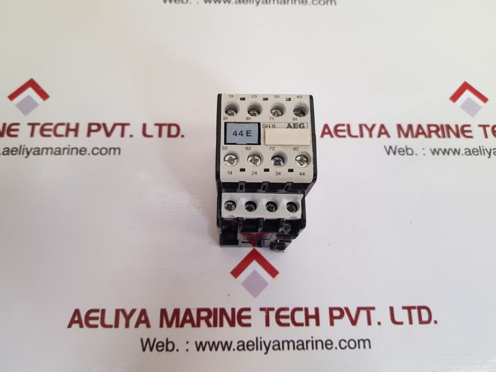 Aeg 44E Sh4 Sh8 Auxiliary Contactor 910-302-577-03 600V Ac 16A
