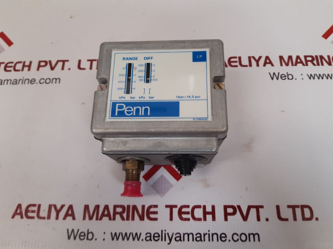 Johnson controls p77aaa-9300 pressure switch 0 to 600 kpa