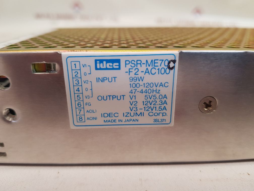 Idec izumi psr-me70c-f2-ac100 power supply