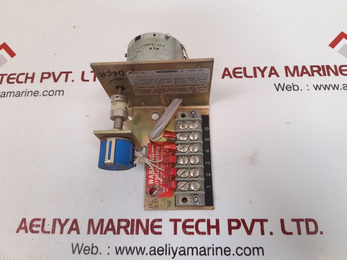 Woodward 8271-753 d potentio meter relay used