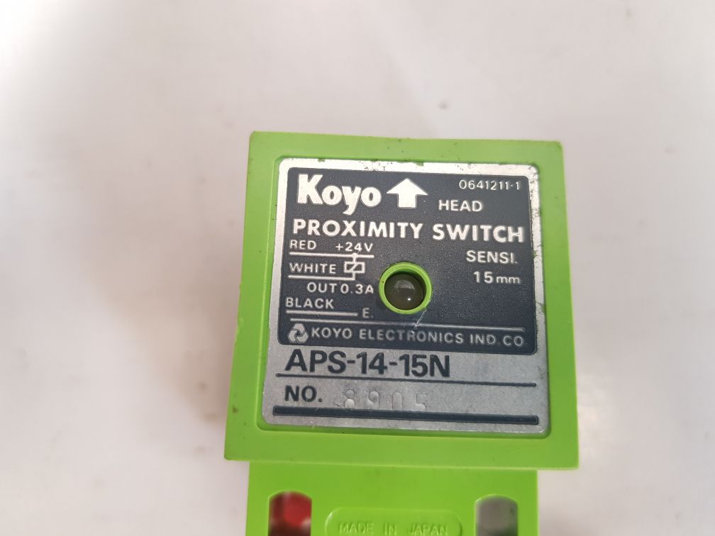 Koyo electronics industries aps-14-15n proximity switch
