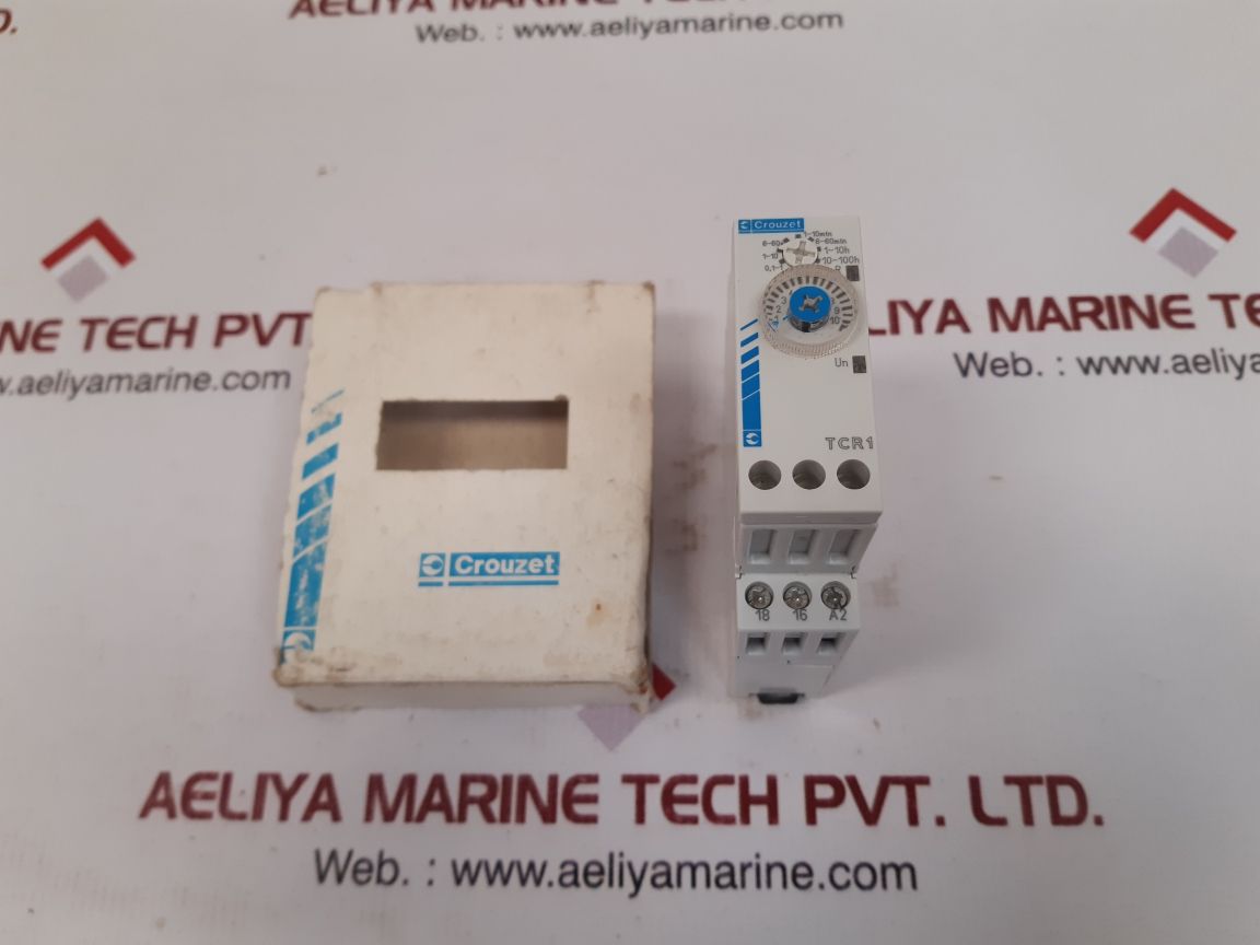 Crouzet tcr1 relay timer 0,1s-100h