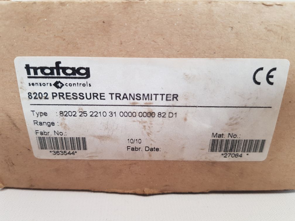 Trafag 8202.25.2210 pressure transmitter