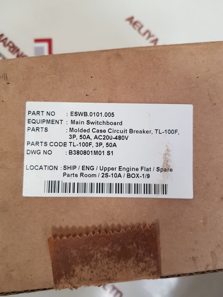 Terasaki tl-100f tembreak circuit breaker 50a