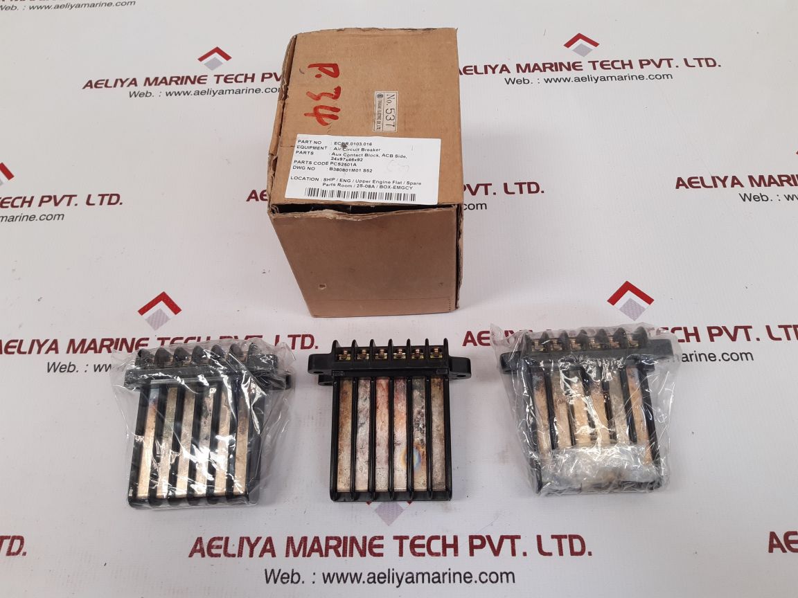 Terasaki Ecbr.0103.016 Auxiliary Contact Block Pcs2501A
