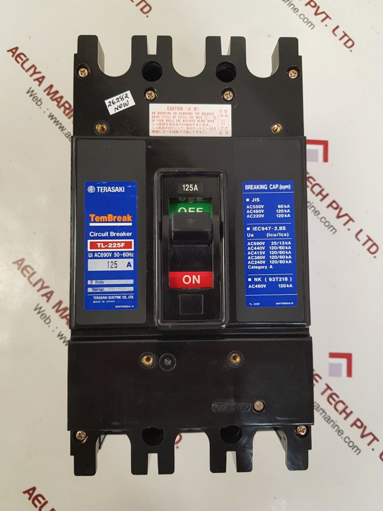 Terasaki tl-225f tembreak circuit breaker