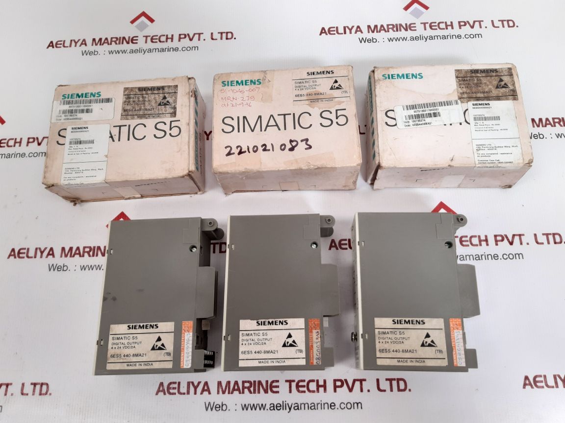 Siemens simatic s5 6es5 440-8ma21 digital output module