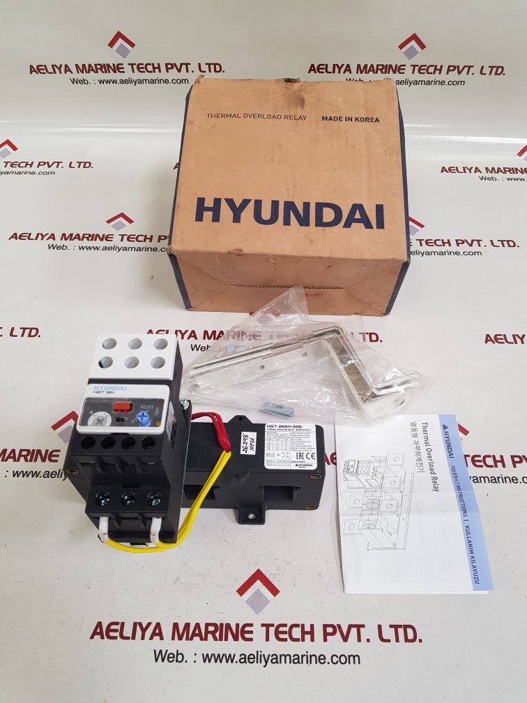 Hyundai hgt 18h /hgt 265h 225 thermal overload relay