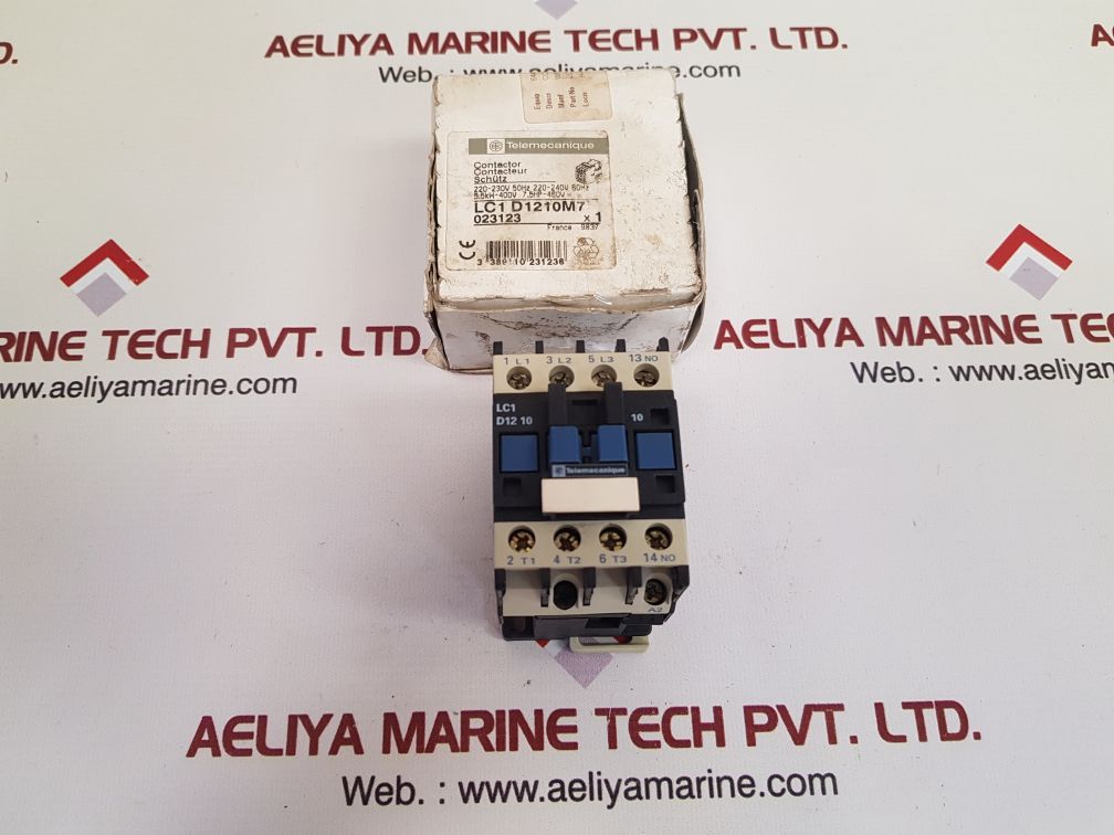 Telemecanique lc1 d1210m7 contactor