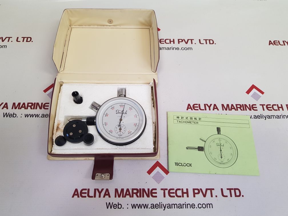 Teclock type h hand tachometer