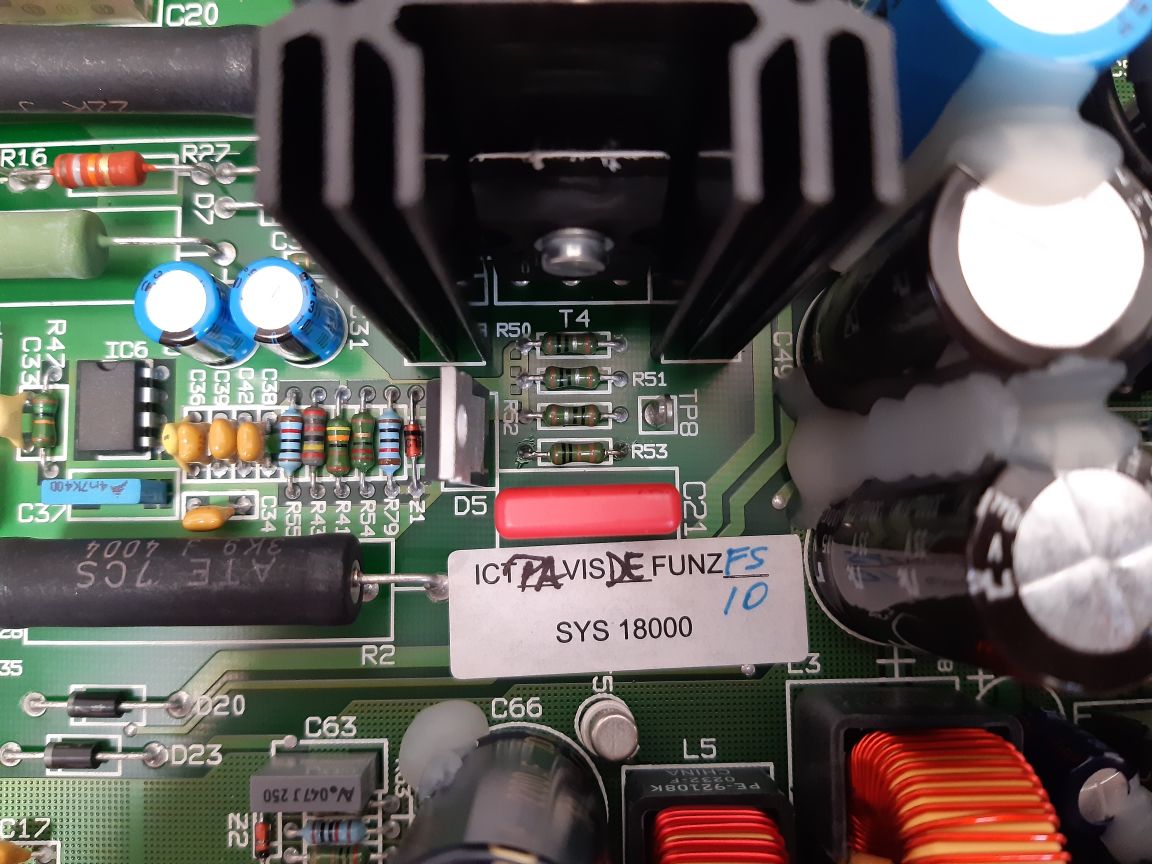 Invertomatic im 6396 b pcb card