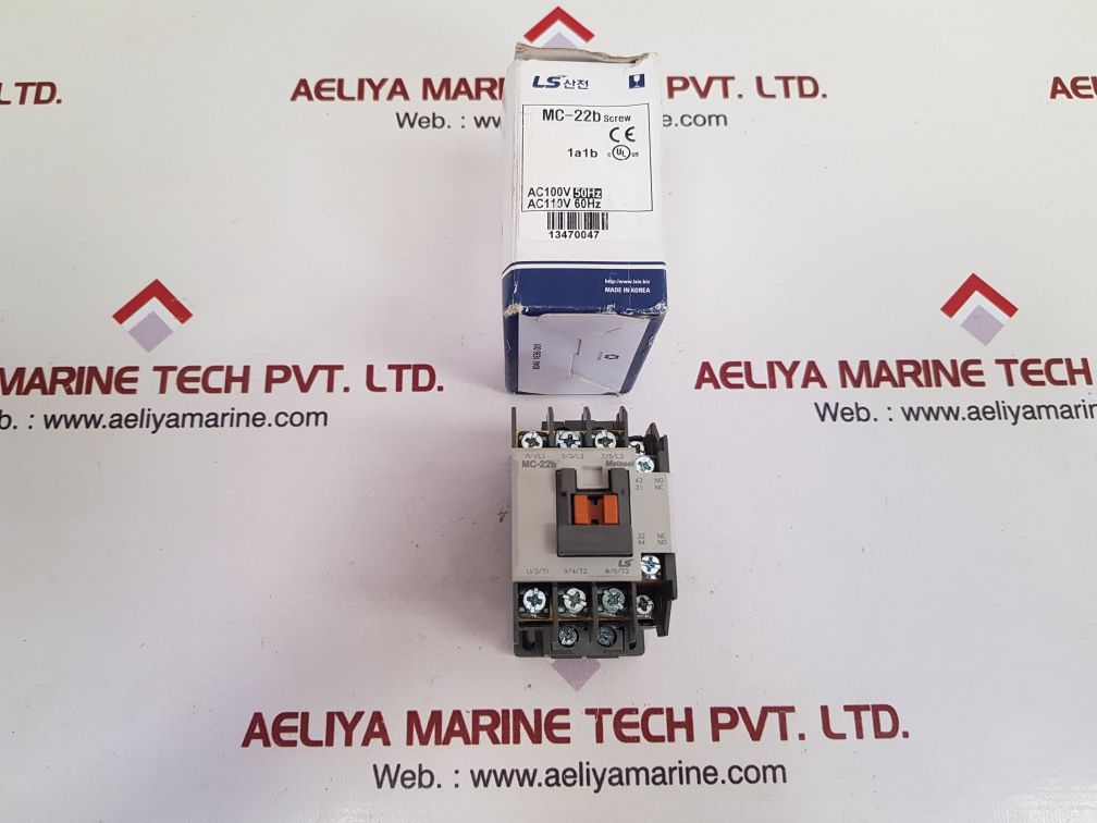Ls mc-22b contactor 440v 22a
