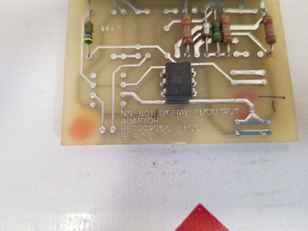 Norcontrol nn-801.1 digital in/output adaptor he220206c Used