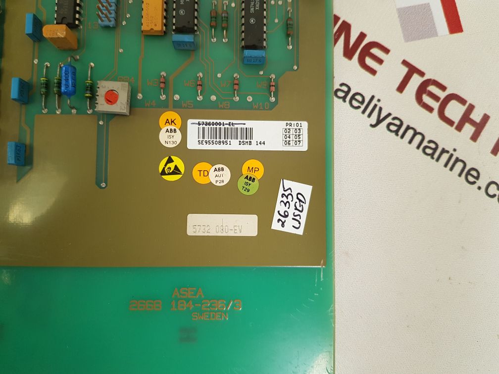 Abb dsmb 144 memory module 2668 184-236/3