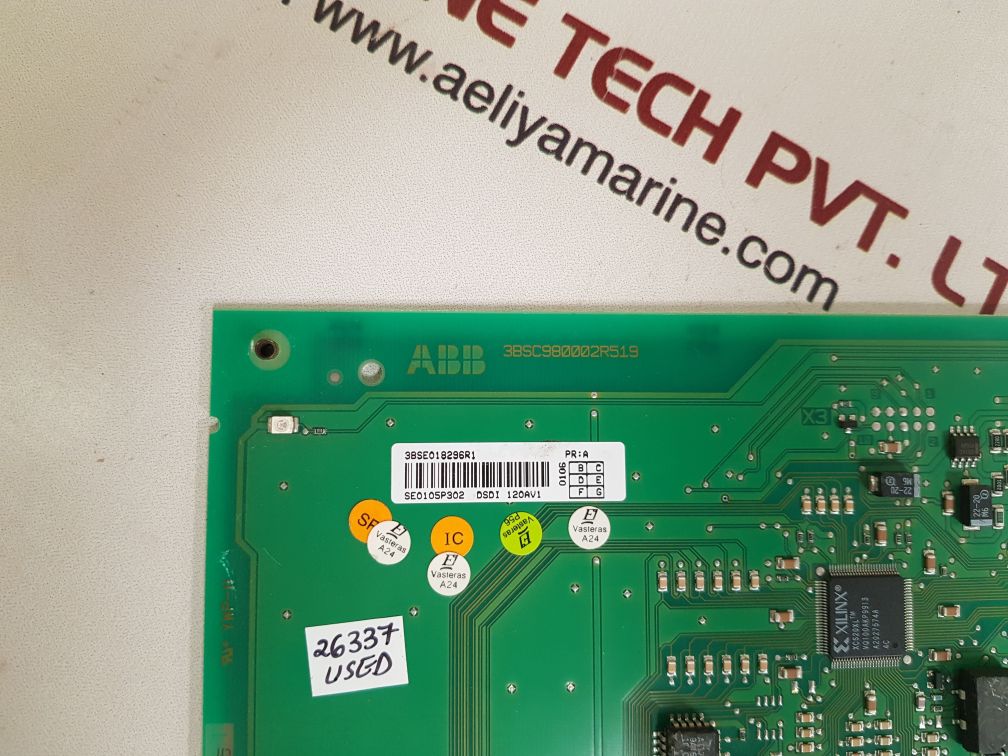 Abb dsdi 120av1 3bse018296r1 digital input board