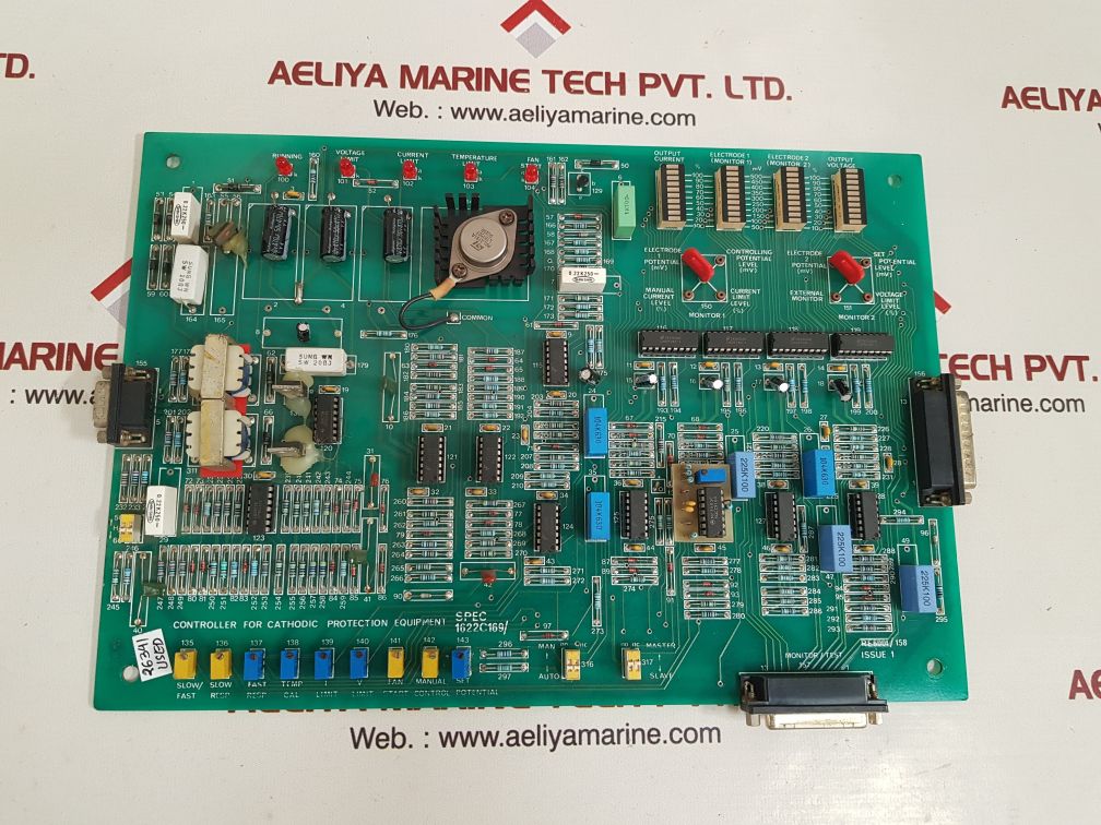 Spec 1622c169 controller for cathodic protection equipment