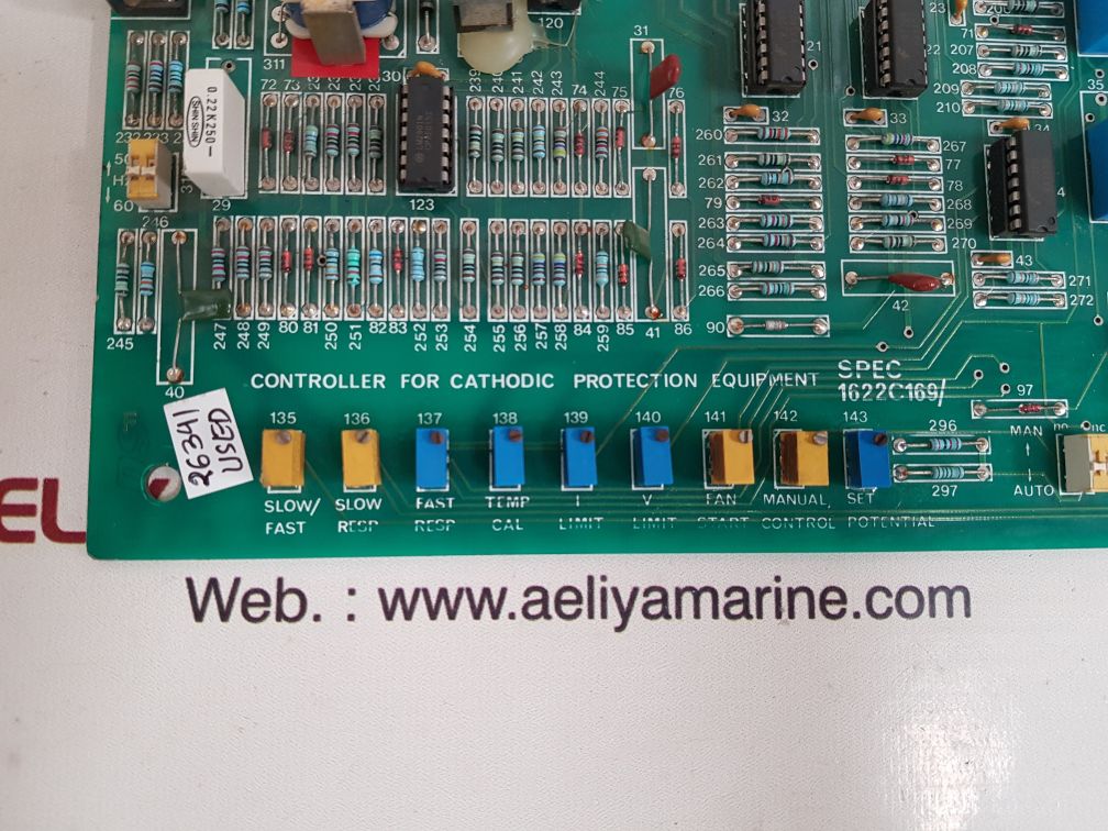 Spec 1622c169 controller for cathodic protection equipment
