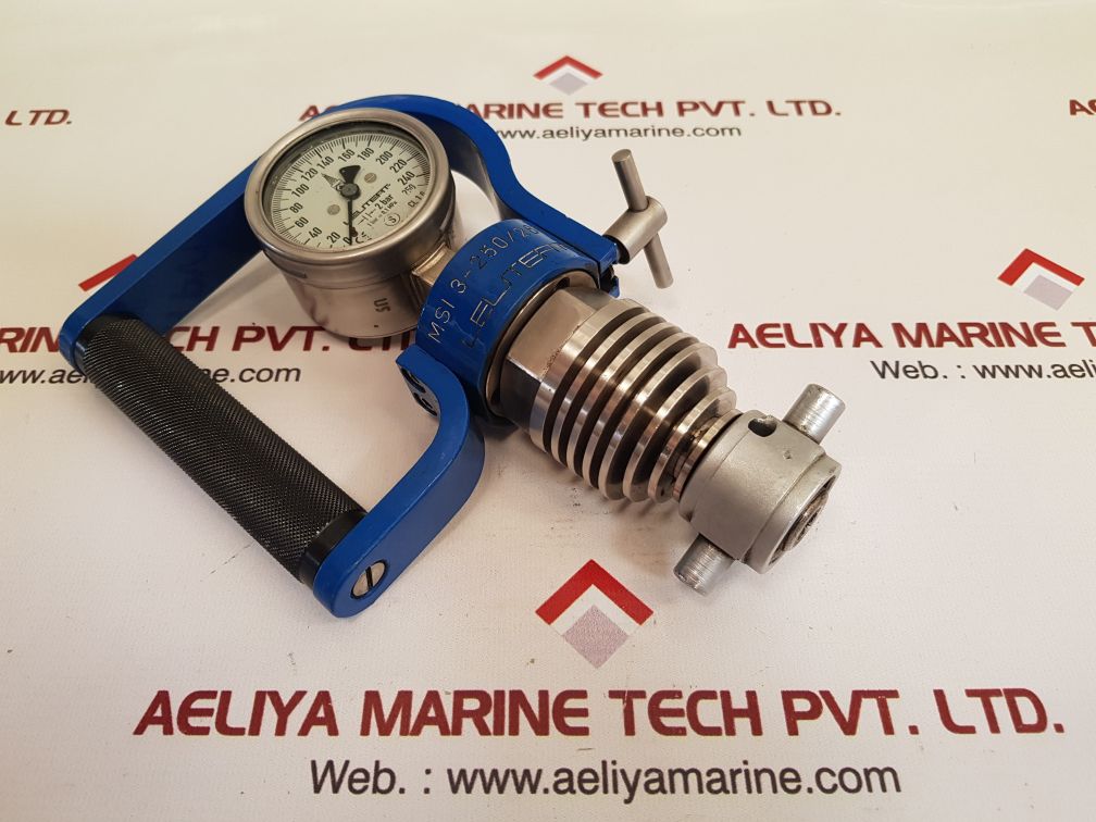 Leutert msi 3-250/2608 peak pressure indicator