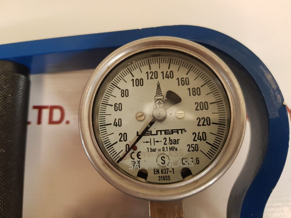 Leutert msi 3-250/2608 peak pressure indicator