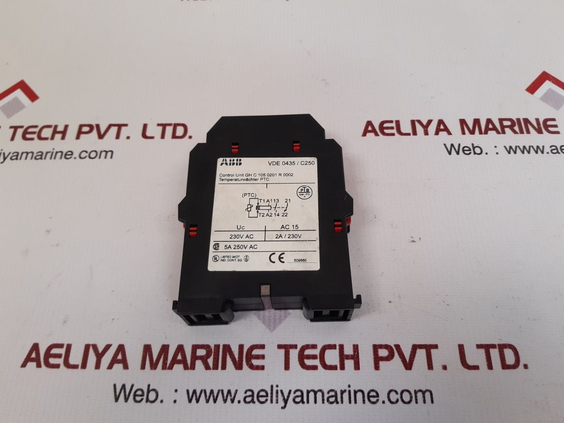 Abb gh c 105 0201 r 0002 temperature monitor ptc
