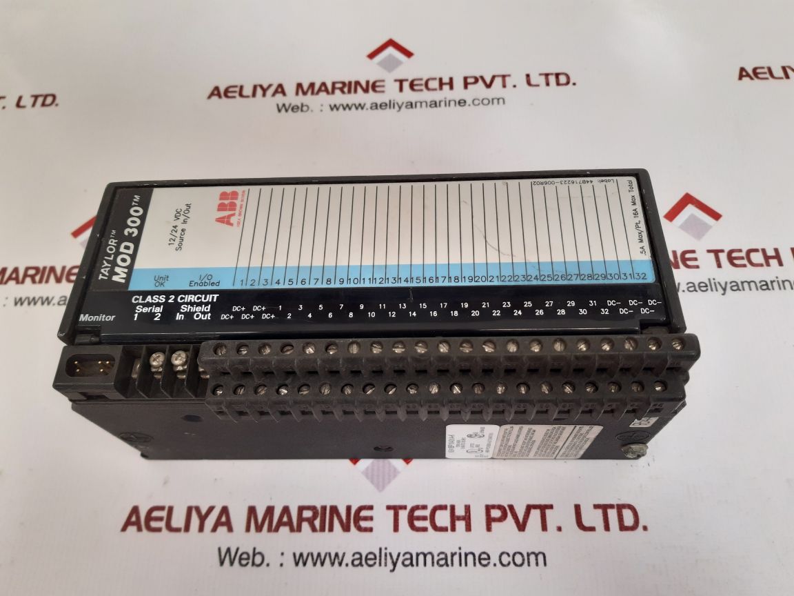 Abb 6241bp10431a-k terminal assembly i/o block 6241bp10421b-s