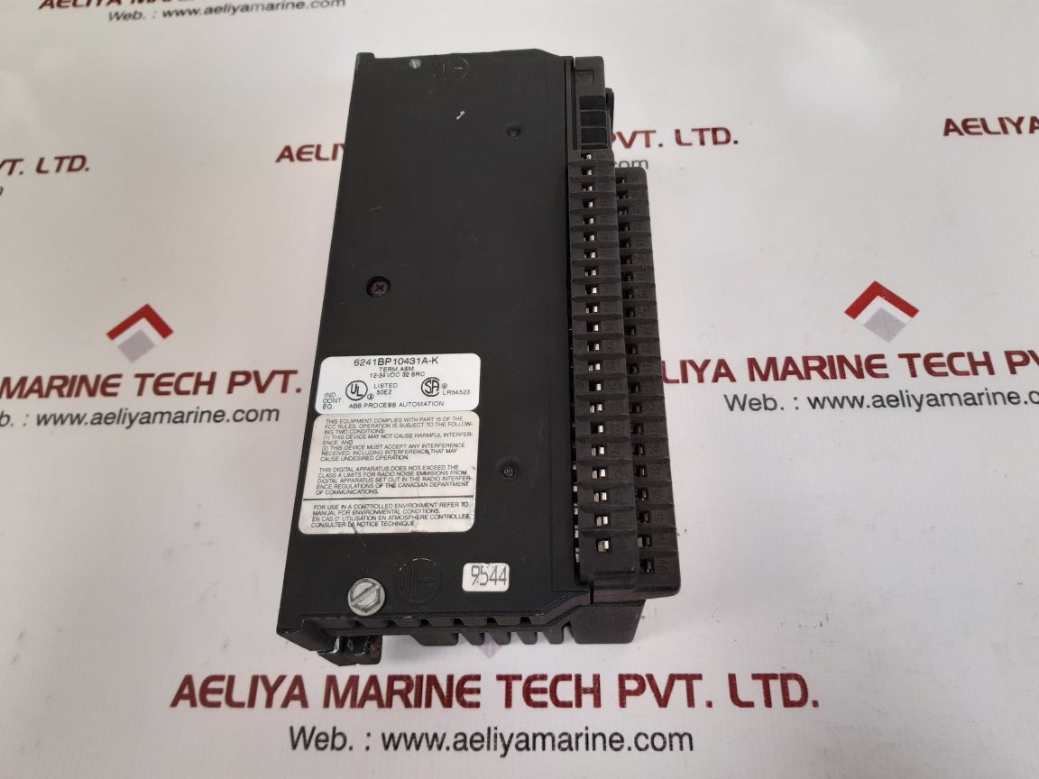 Abb 6241bp10431a-k terminal assembly i/o block 6241bp10421b-s