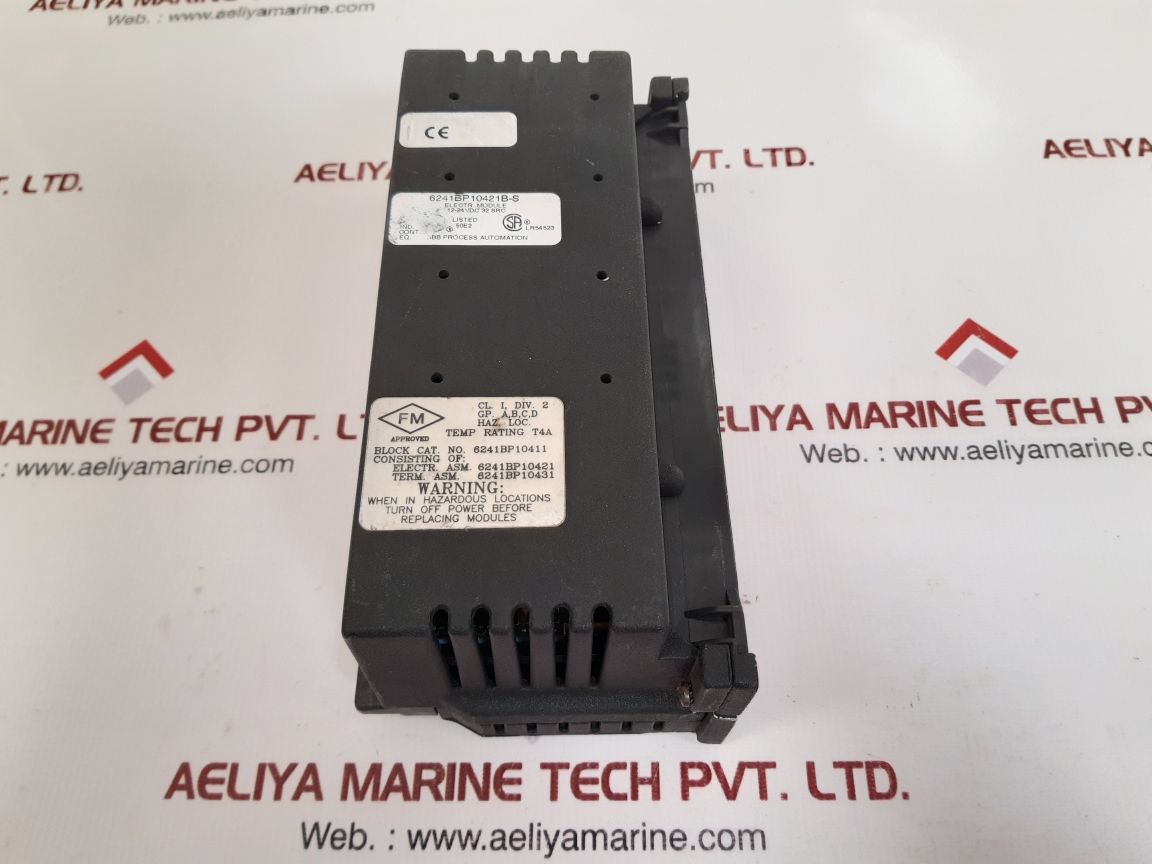 Abb 6241bp10431a-k terminal assembly i/o block 6241bp10421b-s